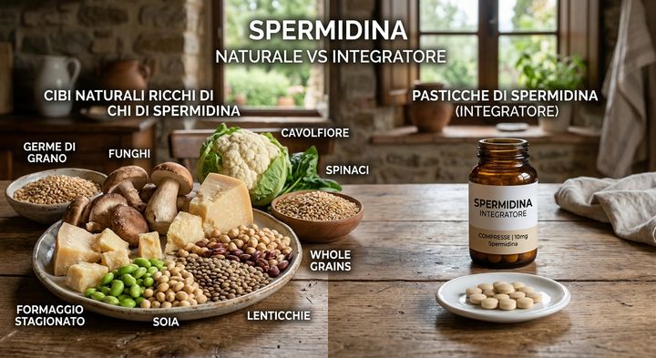 Spermidina e longevità: efficacia o hype?